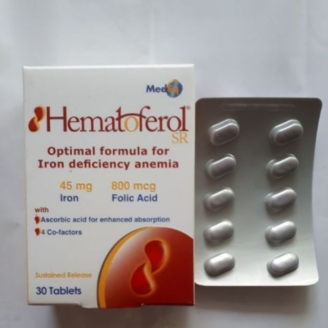 Hình ảnh chi tiết sản phẩm Hematoferol - bao bì chính hãng