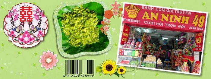 Hình ảnh đặc sản Bánh Cốm An Ninh