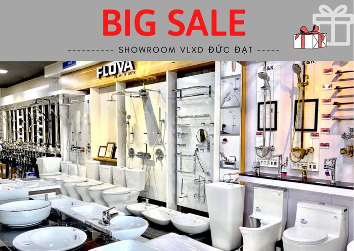 Không gian mẫu phòng tắm hiện đại tại Đức Đạt