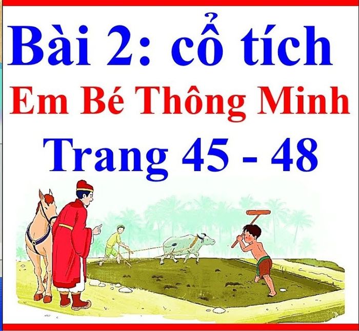 <i>Bức họa minh họa sống động: Khoảnh khắc em bé thông minh đối đáp với viên quan (Nguồn: Tổng hợp từ Internet)</i>