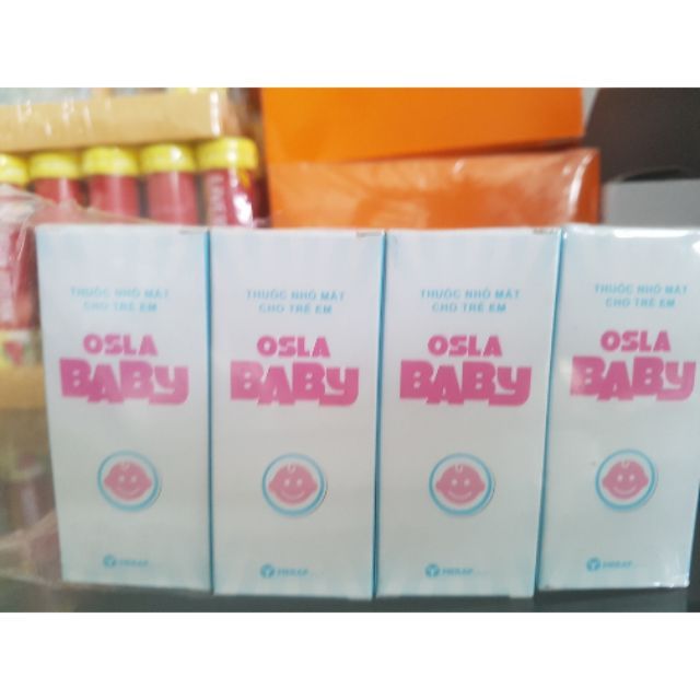Thuốc Nhỏ Mắt Osla Baby Dành Cho Trẻ Em - Hình 2