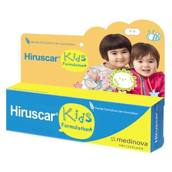 Kết quả thực tế sau khi sử dụng Hiruscar Kids
