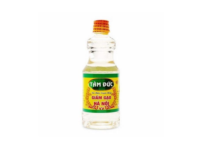 Hình ảnh Giấm Gạo Hà Nội Tâm Đức - Tinh túy từ gạo nếp hoa vàng
