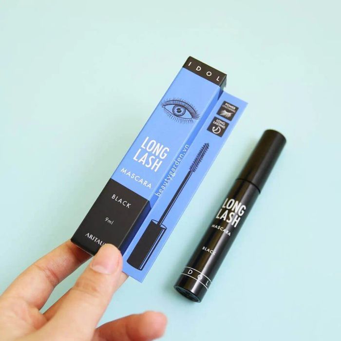 Hình ảnh thực tế Aritaum Idol Black Mascara - Phiên bản mới nhất