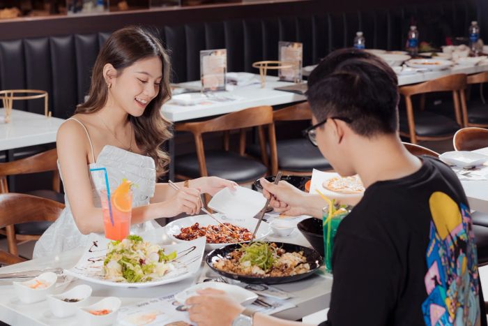Không gian ấm cúng lý tưởng cho các buổi hẹn tại Dal Table