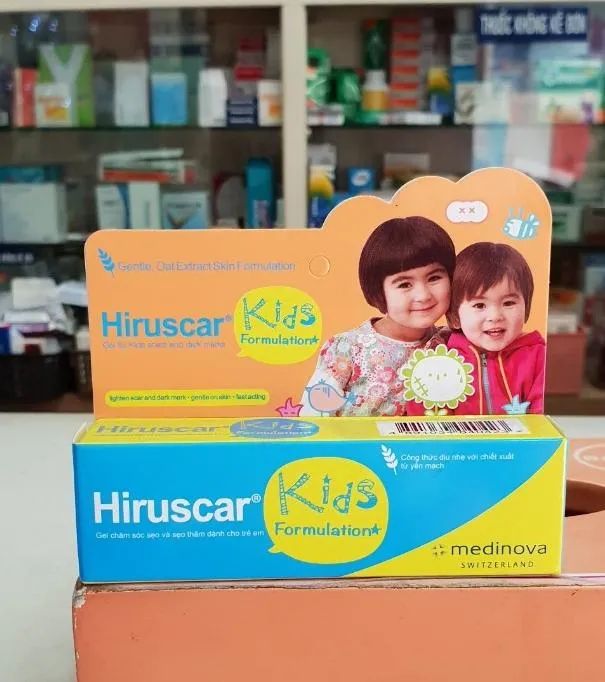 Hình ảnh kem Hiruscar Kids chính hãng