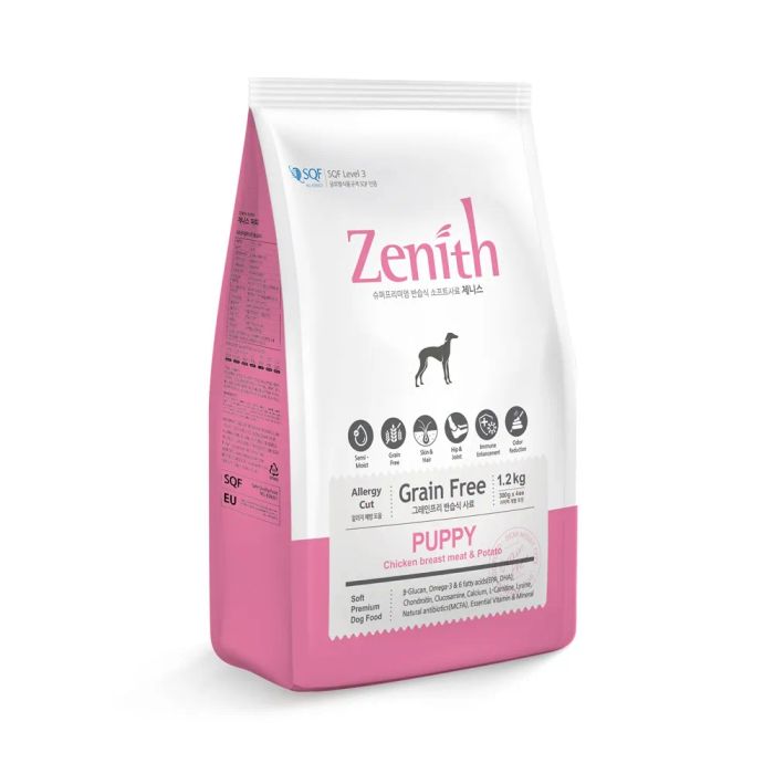 Ảnh minh họa thức ăn hạt mềm Zenith cho chó con (ảnh 1)