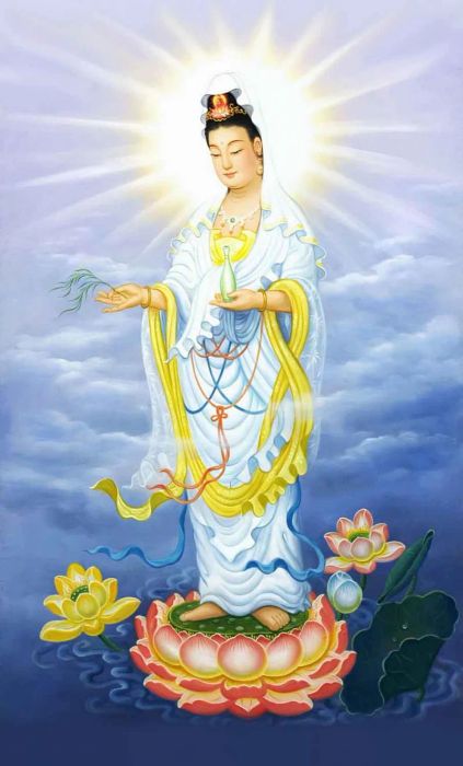 Ảnh minh họa: Cảnh chùa thanh tịnh trong nắng chiều