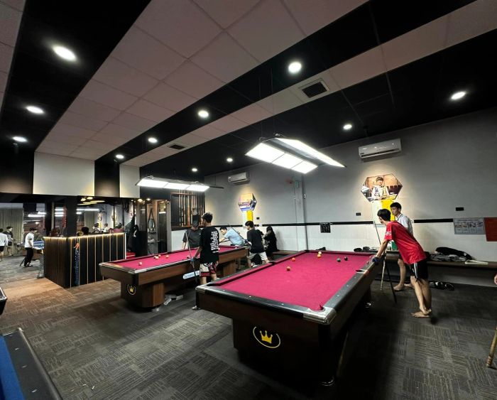 Không gian sang trọng và chuyên nghiệp tại ARENA Billiards
