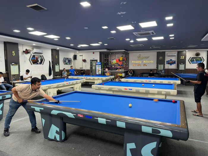 Không gian chơi bida hiện đại tại Pikalong Billiards Club