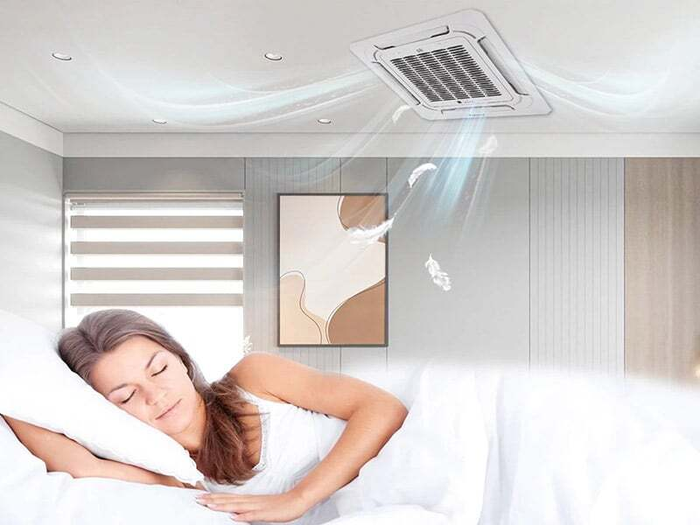 điều hòa âm trần SK Sumikura APC APO-280 DC hoạt động siêu êm