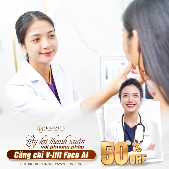 Không gian hiện đại tại Viện Thẩm Mỹ Y Khoa Dr.Hải Lê