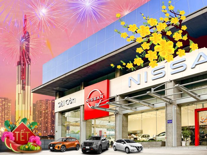Không gian trưng bày ấn tượng tại Nissan Sài Gòn