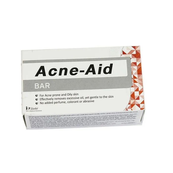 Hình ảnh thực tế xà phòng Acne-Aid - sản phẩm chuyên biệt cho da dầu mụn