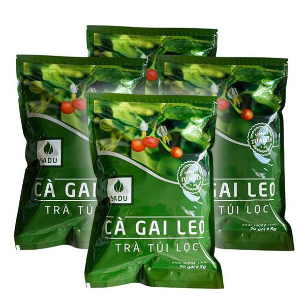 Hình ảnh Trà Túi Lọc Cà Gai Leo SADU - Sản phẩm từ nông nghiệp hữu cơ chuẩn mực