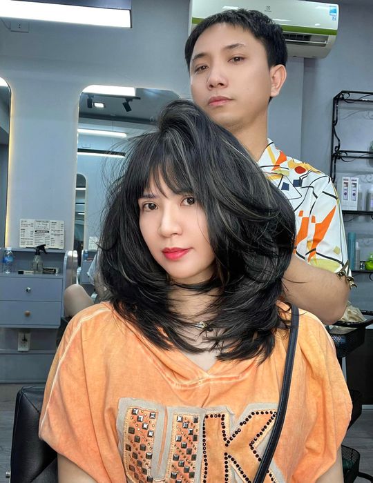 Hình ảnh thực tế các mẫu tóc layer đẹp tại Hair Salon Ấn Tượng