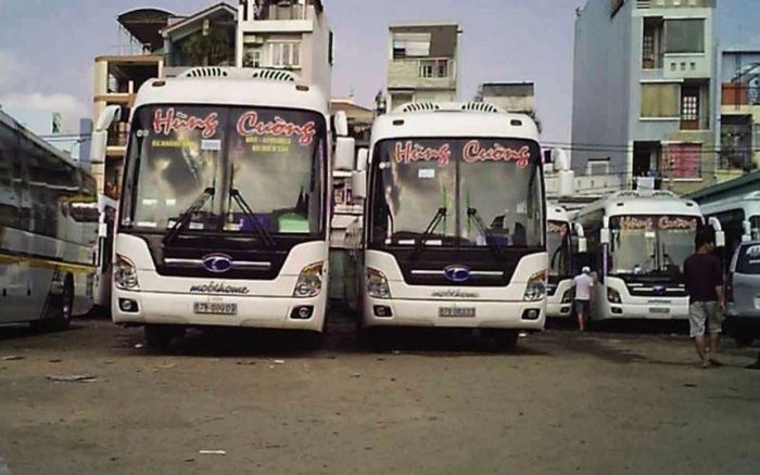 Hình ảnh dịch vụ chu đáo tại nhà xe Hùng Cường