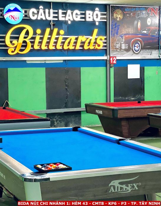 Hình ảnh không gian sang trọng tại Billiards Núi