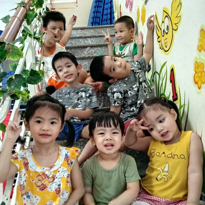 Hoạt động vui chơi tại Nhóm trẻ APi