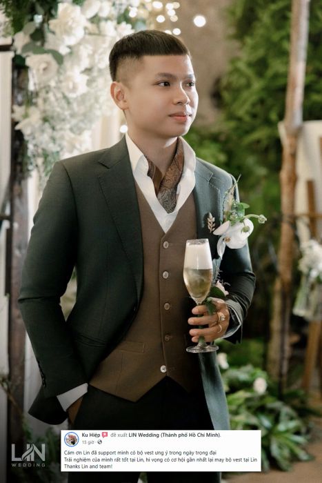 Bộ sưu tập vest cưới ấn tượng tại LIN Wedding