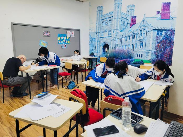 Hình ảnh lớp học tại Apax English Hà Nam