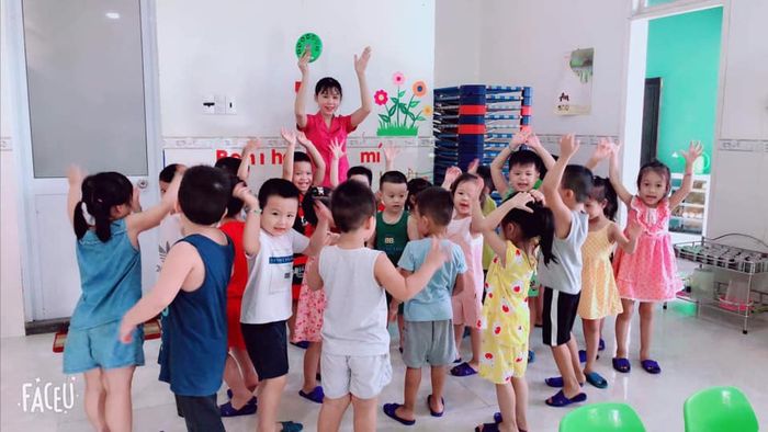 Không gian học tập đầy màu sắc tại Mầm Non Tuổi Thơ