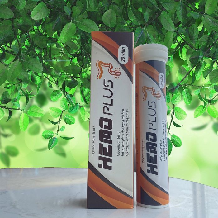Hình ảnh thực tế viên sủi Hemo Plus