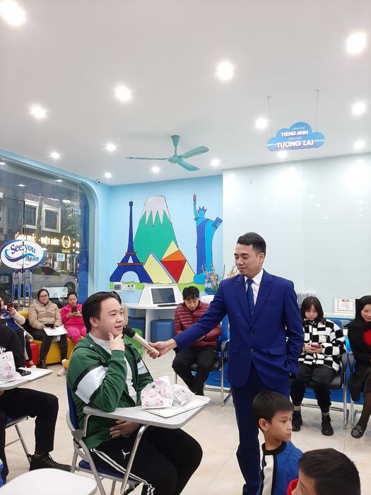 Hình ảnh 2: Giờ học tương tác với giáo viên bản ngữ tại Ocean Edu