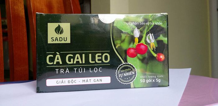 Hình ảnh Trà Túi Lọc Cà Gai Leo SADU - Thiết kế sang trọng, tiện dụng