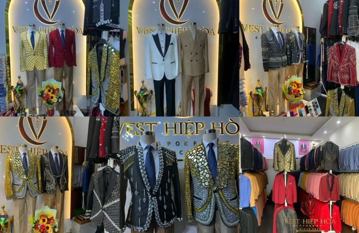 Hình ảnh ấn tượng về bộ sưu tập vest tại VEST HIỆP HÒA