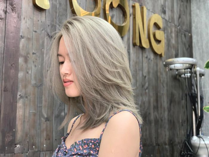 Tác phẩm tóc layer nghệ thuật tại A Vòong Hair Salon - Ảnh 2