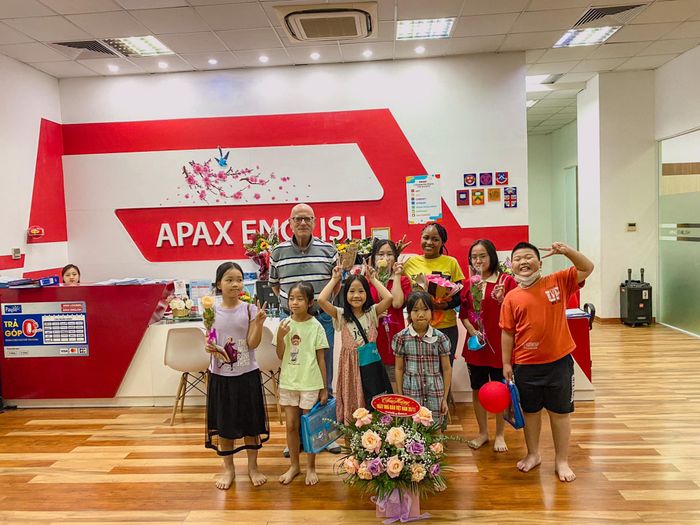 Hình ảnh lớp học tại Apax English Hà Nam