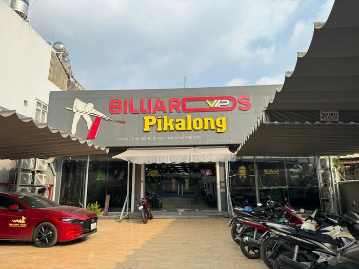 Góc nhìn toàn cảnh Pikalong Billiards Club