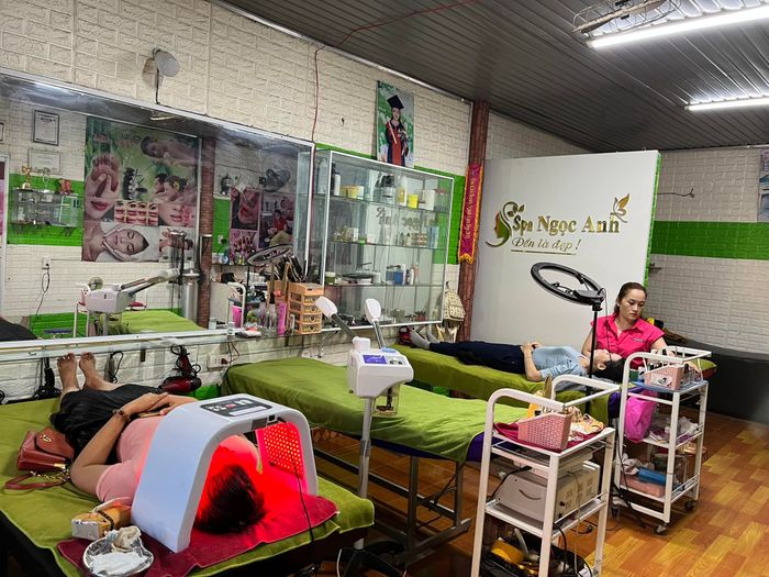 Không gian sang trọng tại Ngọc Anh Spa