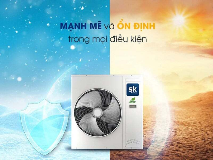 điều hòa âm trần SK Sumikura hoạt động bền bỉ