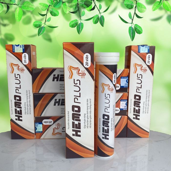 Hình ảnh chi tiết viên sủi Hemo Plus phiên bản cải tiến