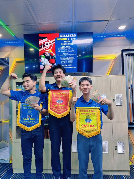 Không gian sang trọng tại Hoàng Tom Billiards