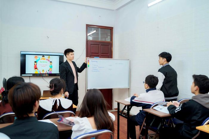 Hình ảnh lớp học tại Anh ngữ ILM