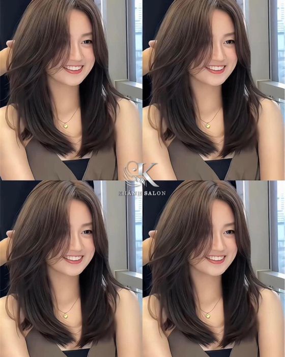 Kiểu tóc layer đẹp được thực hiện tại Khánh Hair Salon - Ảnh 2