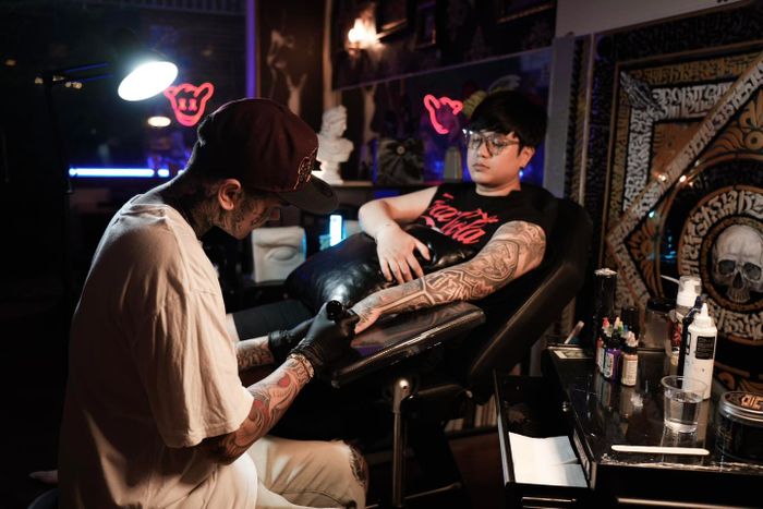 Tác phẩm đầu tiên từ Ghozk Tattoo - Nét đẹp vượt thời gian
