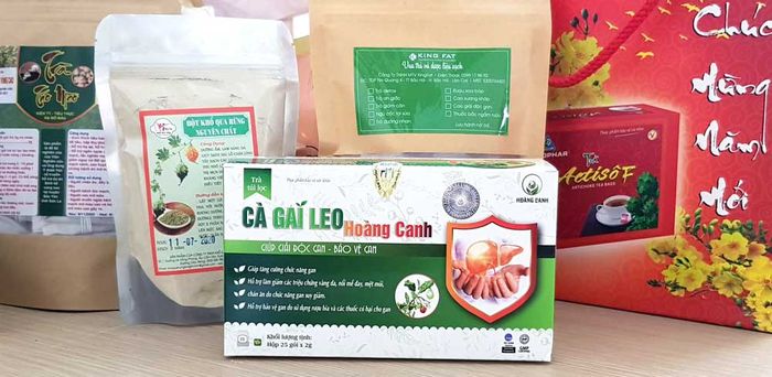 Hình ảnh Cà Gai Leo Hoàng Canh - Tinh chất vàng cho lá gan khỏe