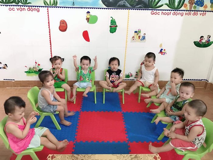 Không gian học tập tại Mầm Non Sao Mai