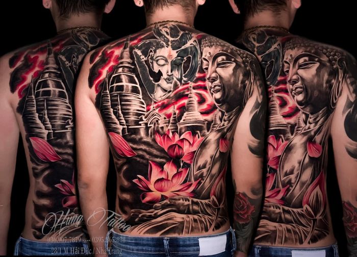 Tác phẩm đầu tiên từ Hưng Tattoo - Nét đẹp tinh tế trên từng milimet da