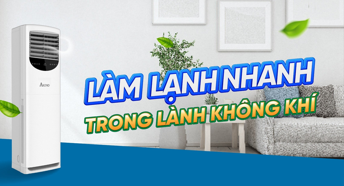 Điều hòa tủ đứng Akino 5.0HP