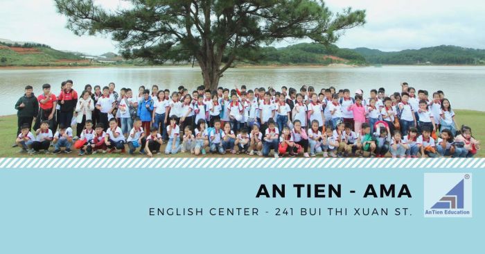 Trung tâm Anh ngữ AN TIẾN - AMA - Hình ảnh 1: Không gian học tập hiện đại với thiết kế mở đầy cảm hứng