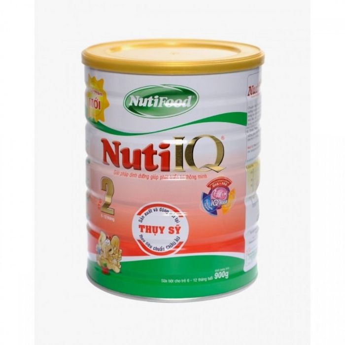 Hình ảnh sản phẩm Nuti IQ Gold - thiết kế sang trọng với tông màu vàng kim chủ đạo