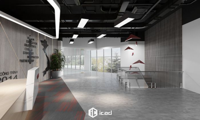 Không gian làm việc đẳng cấp do ICADVietnam thiết kế - Ảnh 2