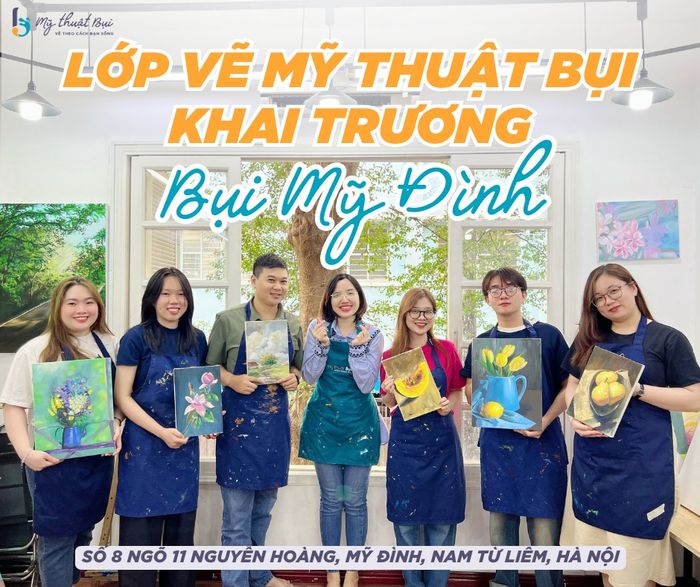 Góc nhìn chân thực về không gian sáng tạo tại Mỹ Thuật Bụi