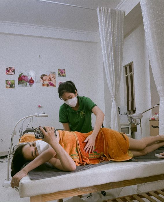 Không gian chăm sóc ấm cúng tại Mama & Baby Spa