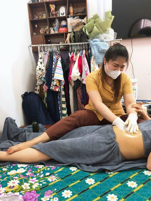 Hình ảnh không gian xông hơi thảo dược tại Happy Mom Care Spa